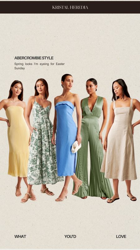 Abercrombie styles I’m eyeing for Easter Sunday!

P.S. Be sure to heart this post so you can be notified of price drop alerts and easily shop from your Favorites tab!

#LTKmidsize #LTKstyletip #LTKSeasonal