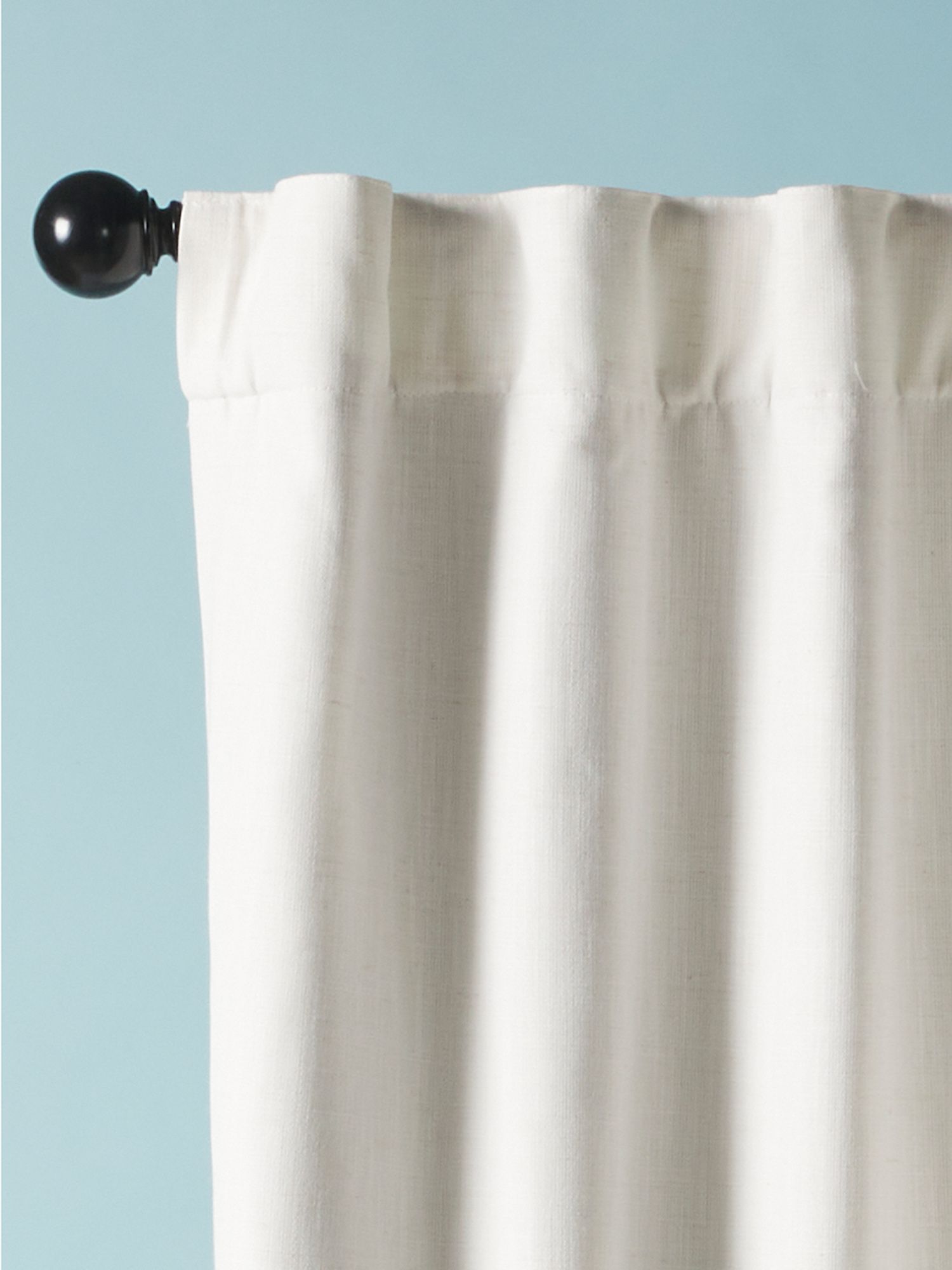 2pk 52x96 Linen Blend Blackout Rod Pocket Curtain Set | Living Room | HomeGoods | HomeGoods