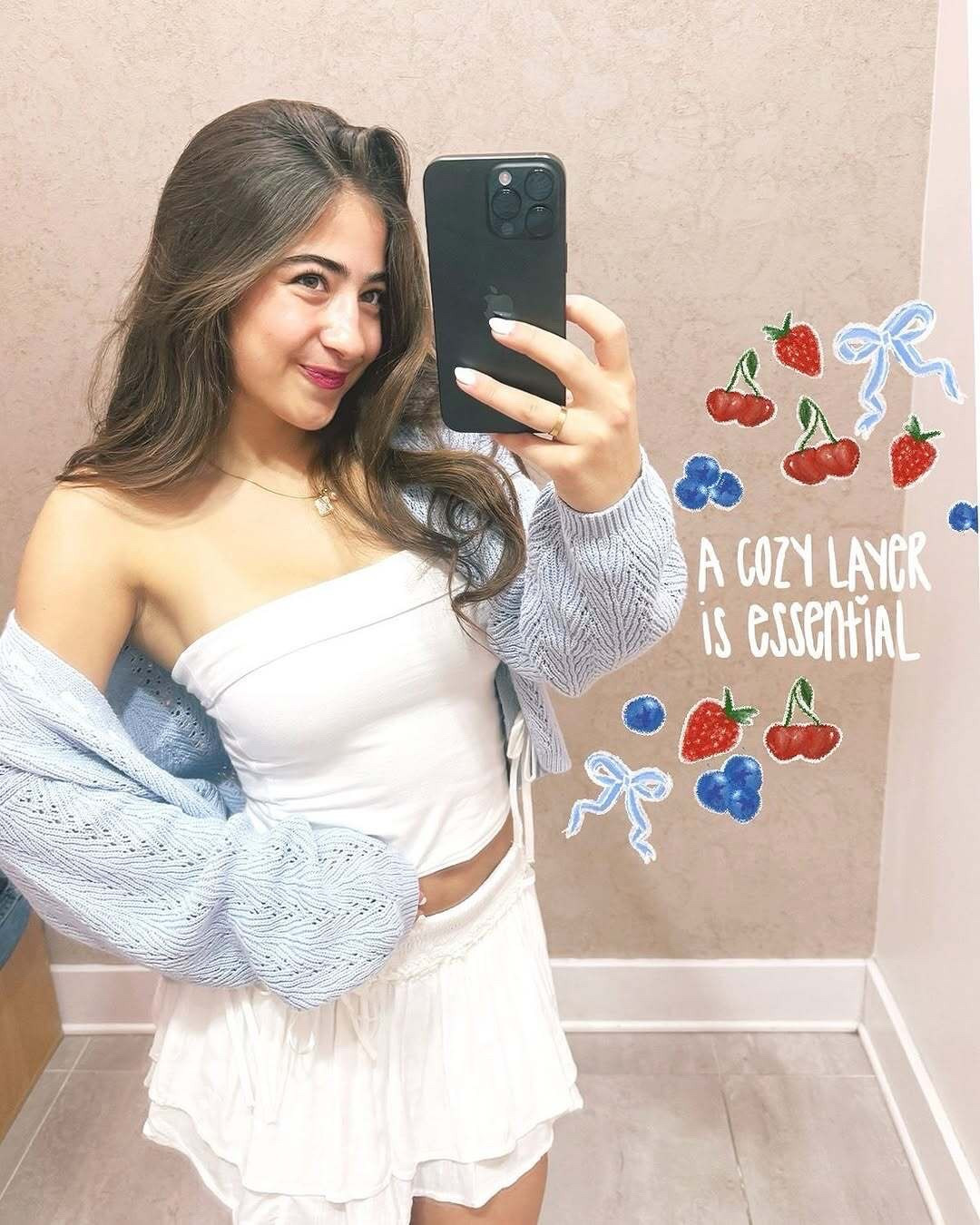 a cozy layer is essential 🍓🫐

#LTKStyleTip