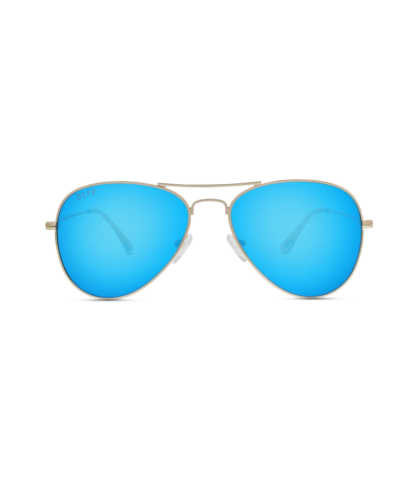DIFF Eyewear Cruz Polarized Mirrored Aviator Sunglasses | Dillards Inc.