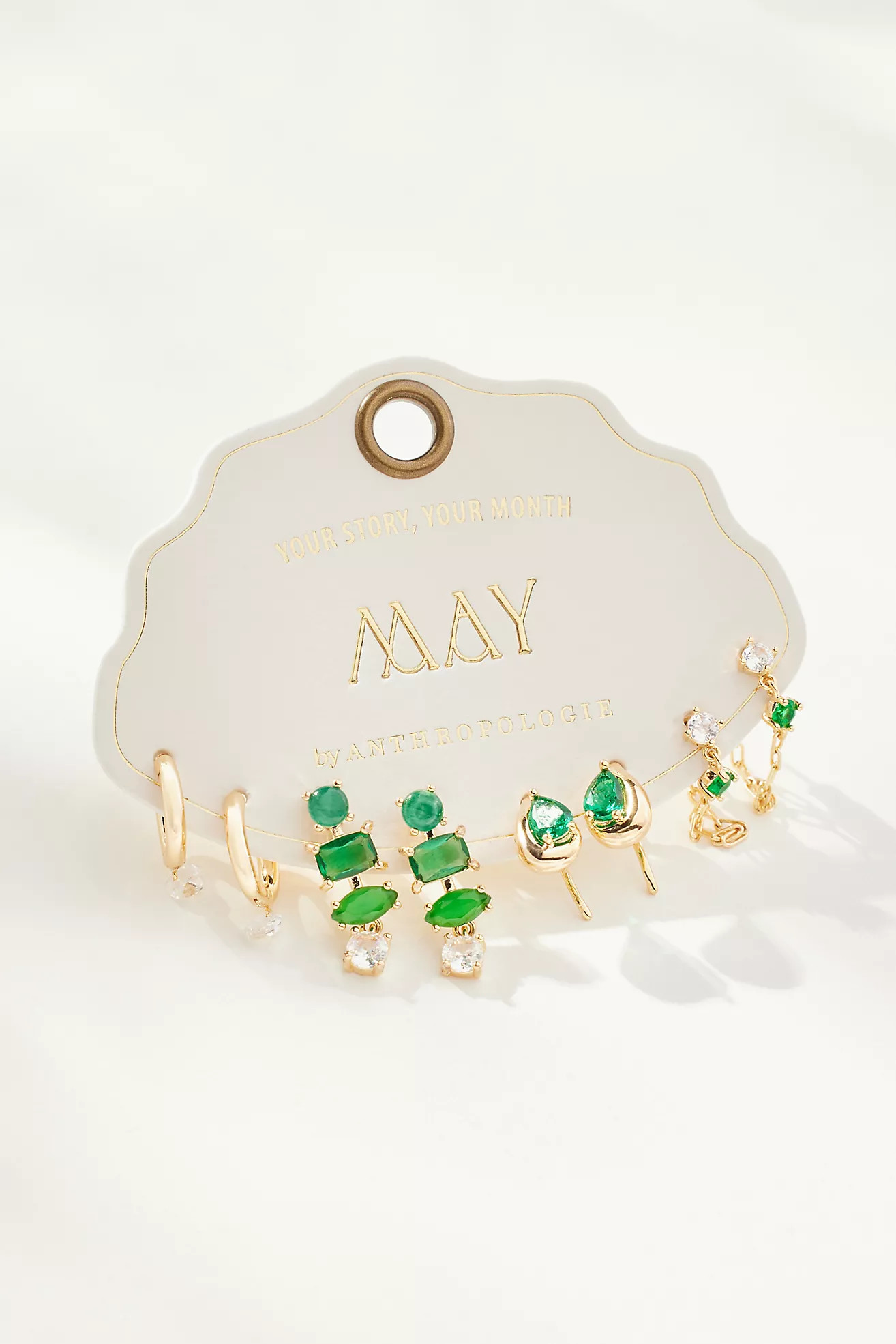 Birthstone Earrings, Set of 4 | Anthropologie (US)
