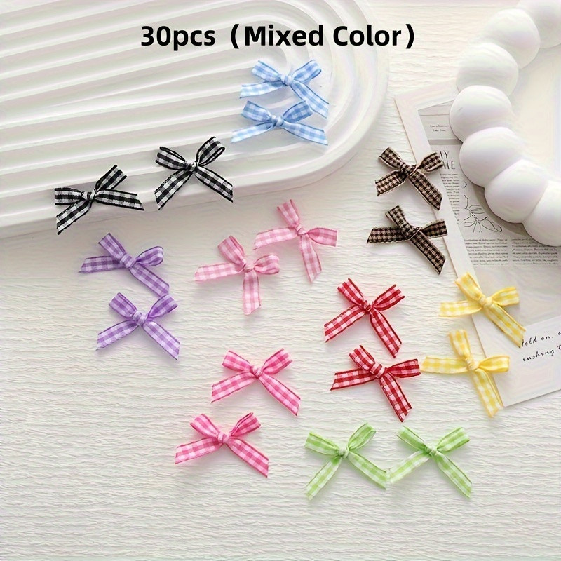 polyester mini bow set diy crafts sewing hair accessories - Temu | Temu Affiliate Program
