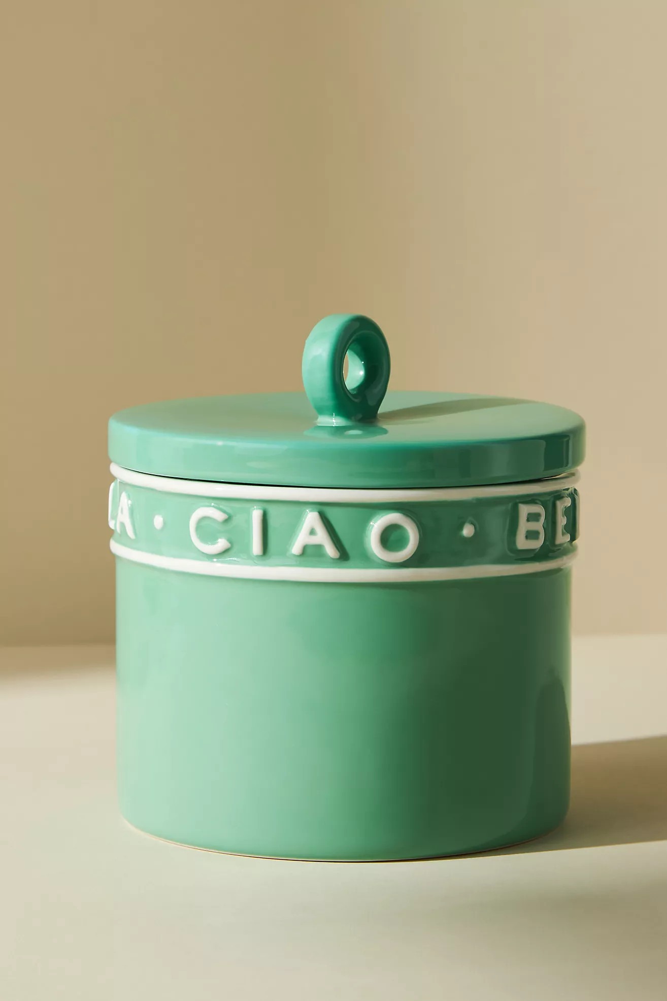 Nelda Wide Canister | Anthropologie (US)