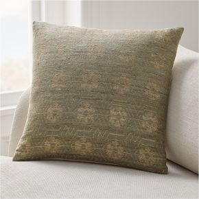 Diffused Woven Floral Pillow Cover | West Elm (US)