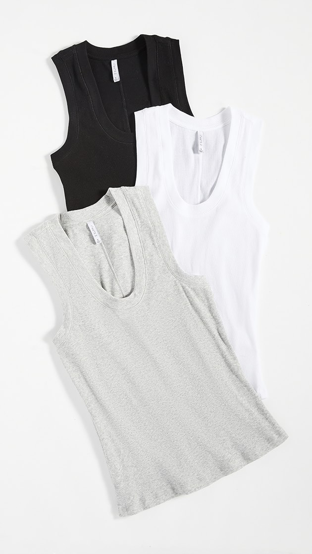 Sirena Rib Tank 3 Pack | Shopbop