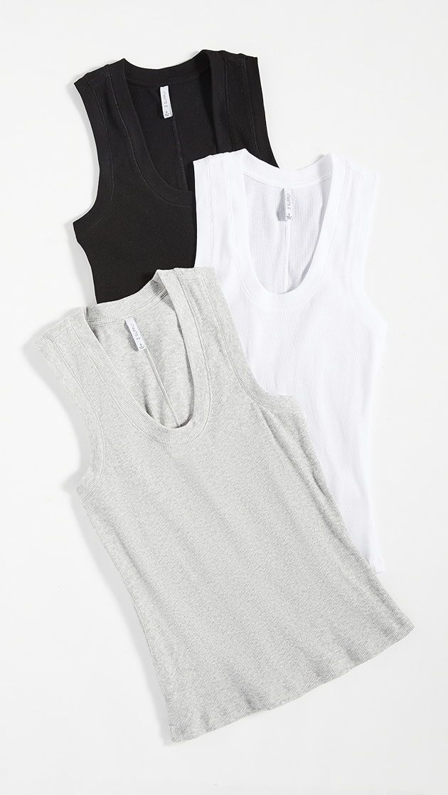 Sirena Rib Tank 3 Pack | Shopbop