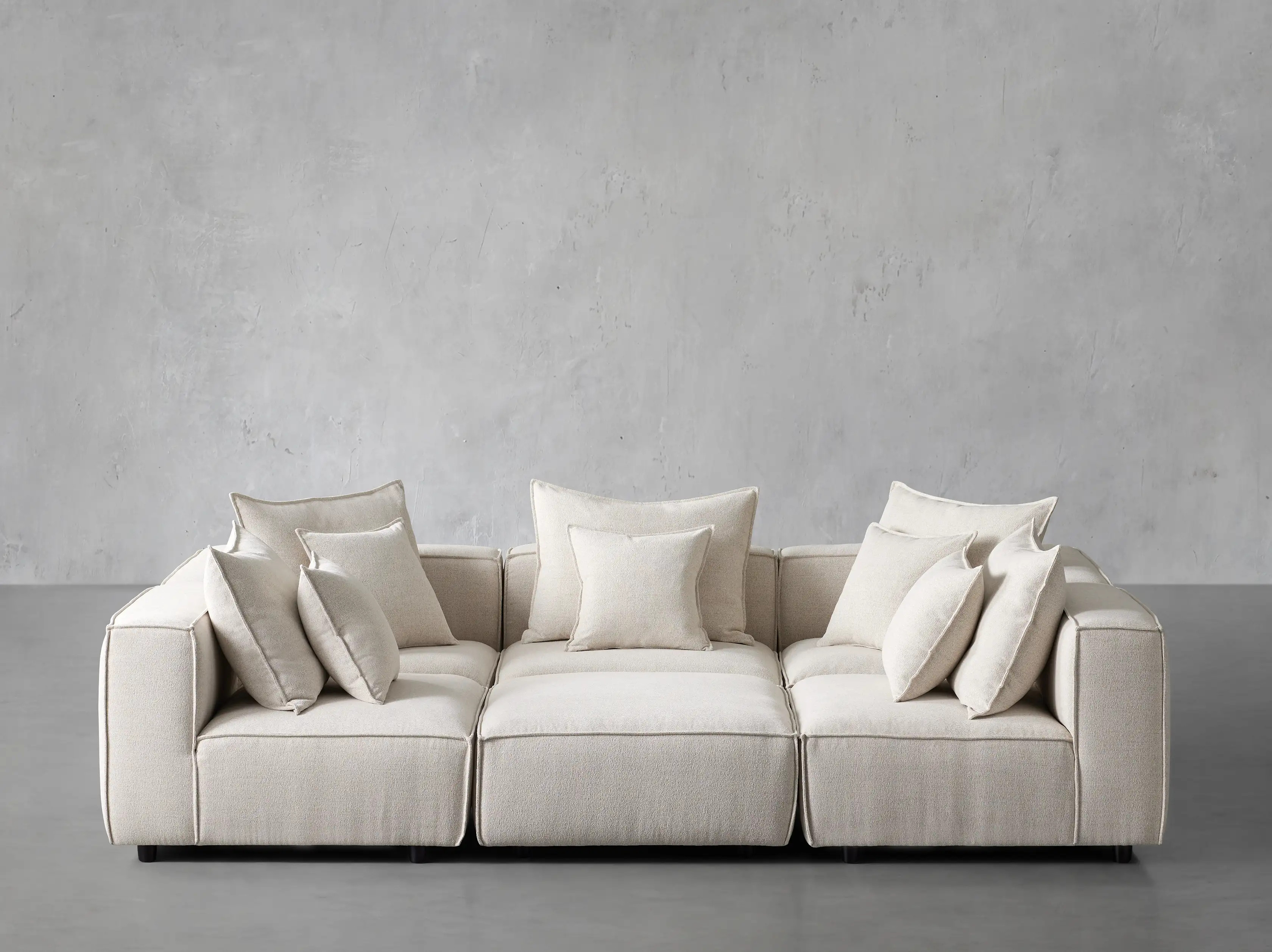 Coburn Six Piece Pit Sectional | Arhaus