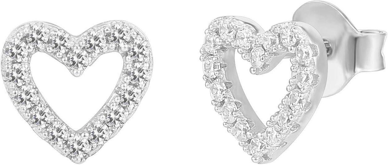 PAVOI 14K Gold Plated Sterling Silver Celestial Lightning Bolt, Moon and Star Earrings | Dainty E... | Amazon (US)