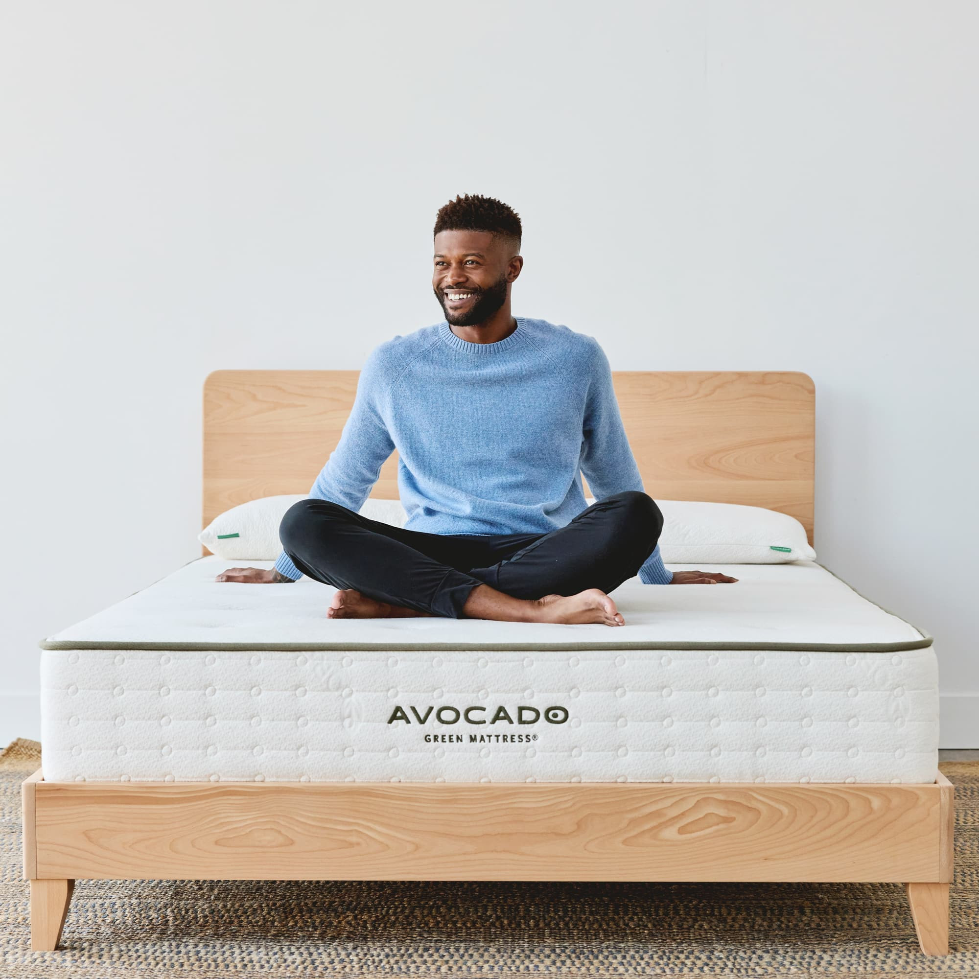 City Bed Frame | Avocado Mattress