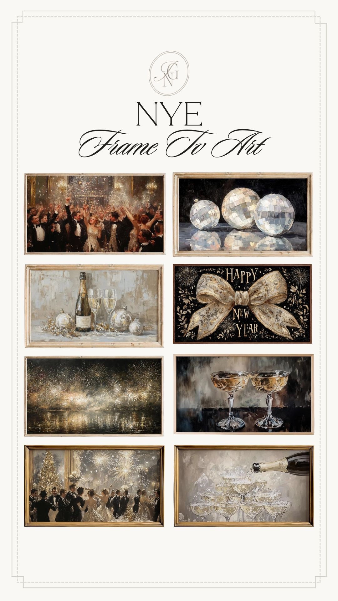 The cutest Frame Tv Art to display this New Years Eve 🥂✨🤍

#nye #newyears #2026 #frametv #newyearsparty #newyearsevedecor

#LTKHome #LTKHoliday #LTKSeasonal
