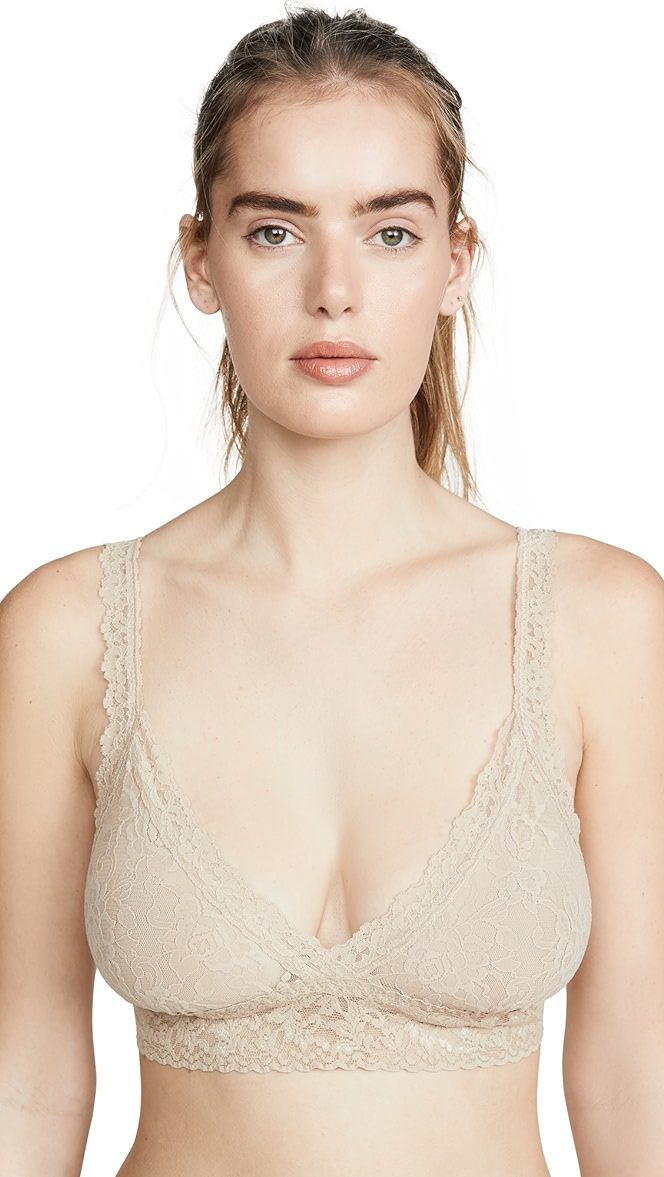 Signature Lace Crossover Bralette | Shopbop