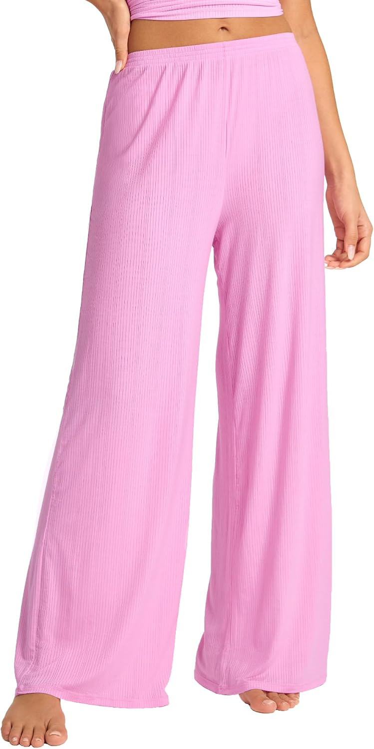 Natrelax Modal Ribbed Pajamas Pants | Amazon (US)