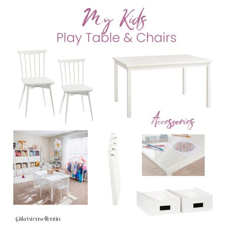 Play table & Chairs 

#LTKfamily #LTKkids #LTKhome