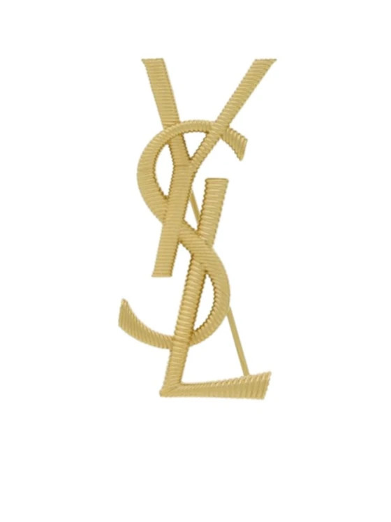 Saint Laurent Cassandre Brooch | Senser US