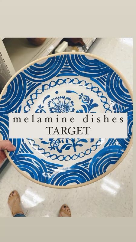 Beautiful Melamine Dish Sets from Target! 🙌🏼 These stopped Gretchen in her tracks. They are heavier and feel/look way more expensive than they are. Dishwasher safe. Feel like pottery but are melamine. Multiple colors and these sets are mix and match. We’re obsessed! 

#LTKVideo #LTKhome #LTKxTarget