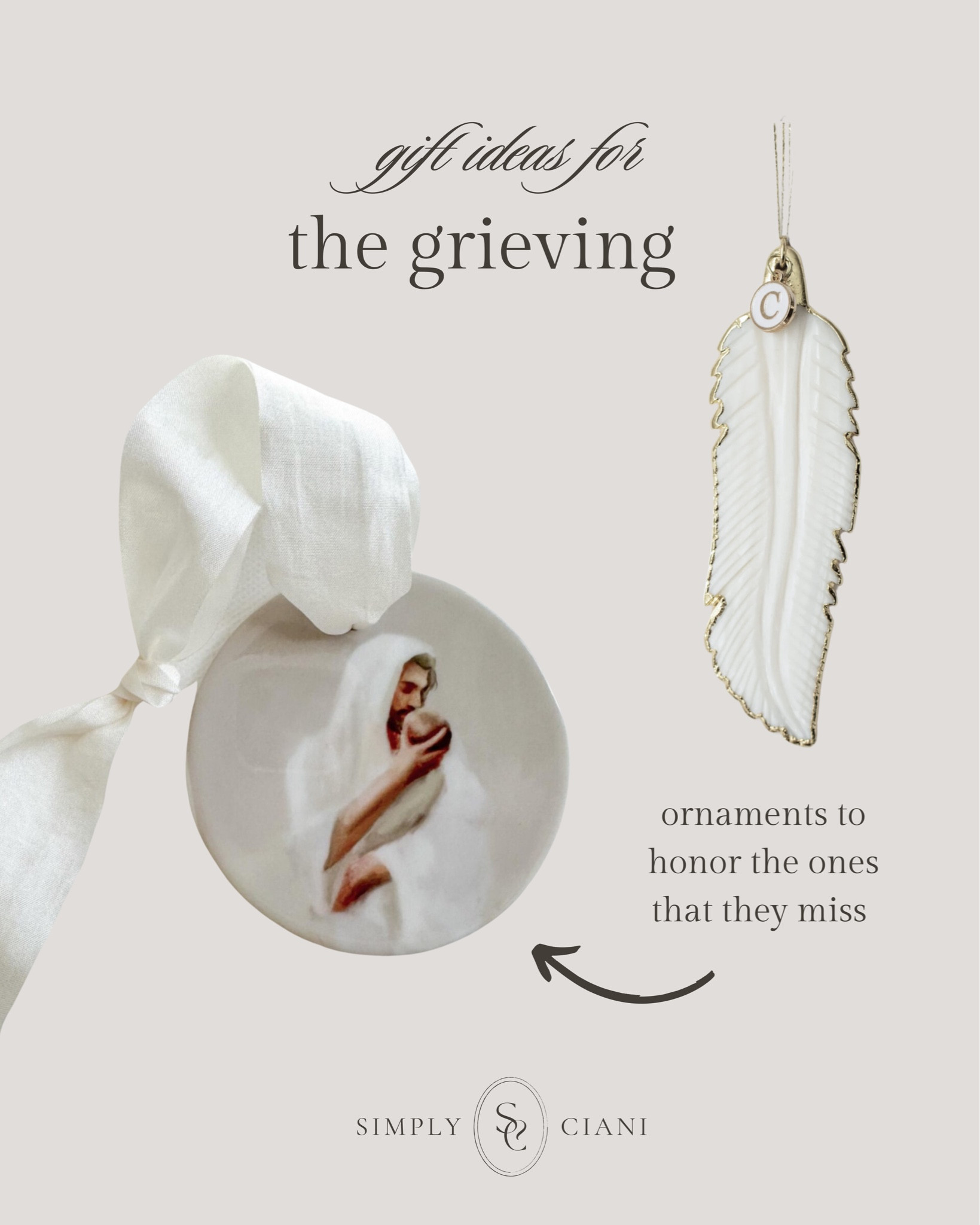 Gifts for the grieving 🤍

#memorialgift #memorialornament #sympathygift 

#LTKGiftGuide #LTKHoliday #LTKSaleAlert