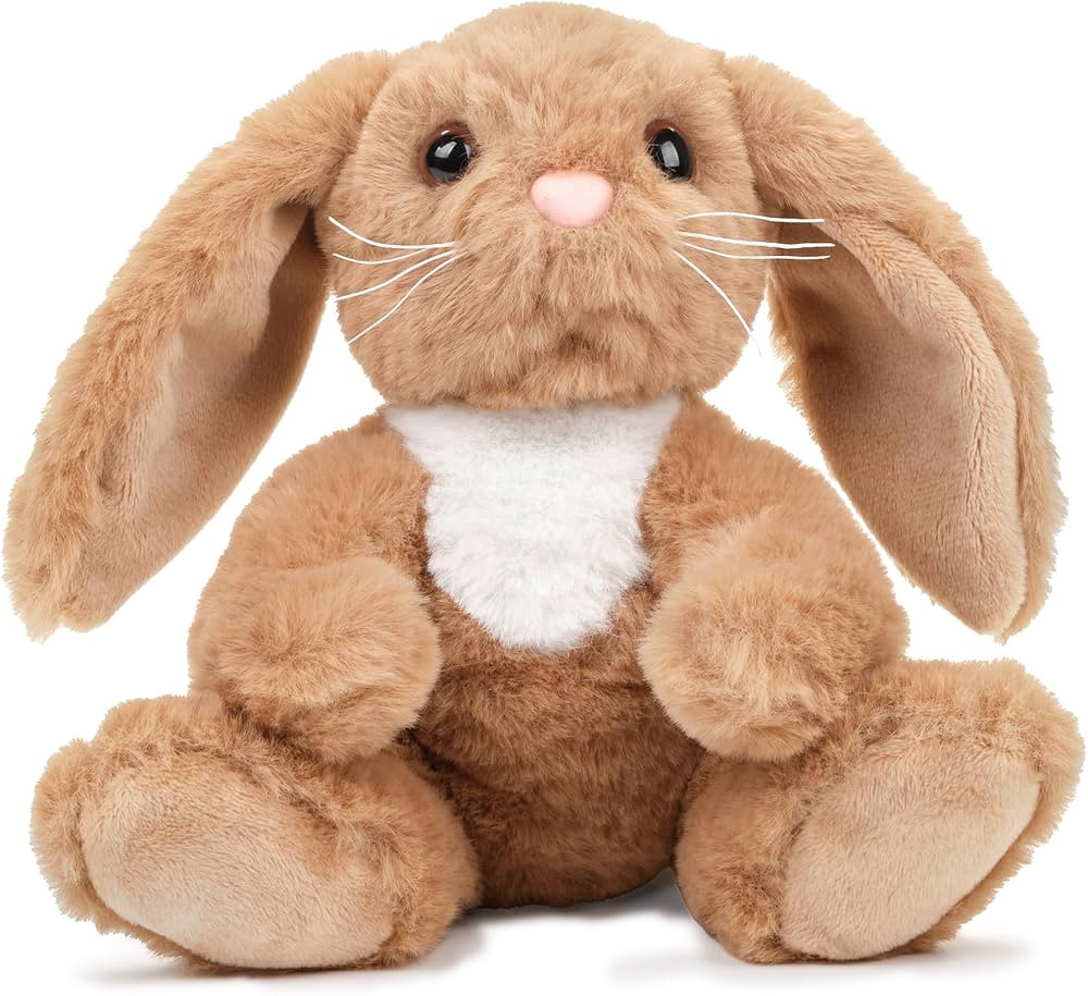 Bearington Lil' Benny The Rabbit Plush, 6 Inch Stuffed Bunny Rabbit, Small Easter Stuffed Animals | Amazon (US)