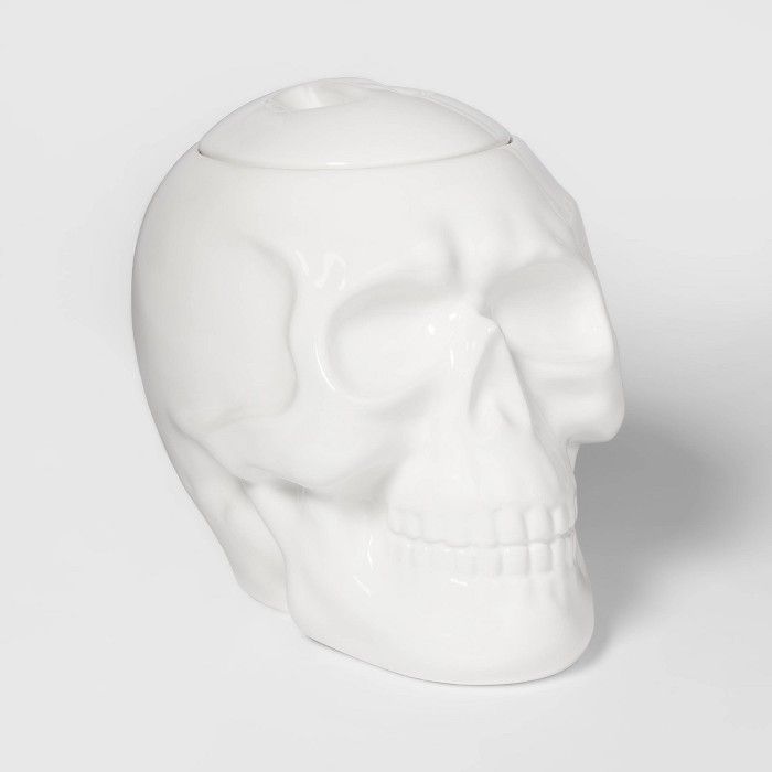 Skull Ceramic Halloween Candy Jar - Hyde & EEK! Boutique™ | Target
