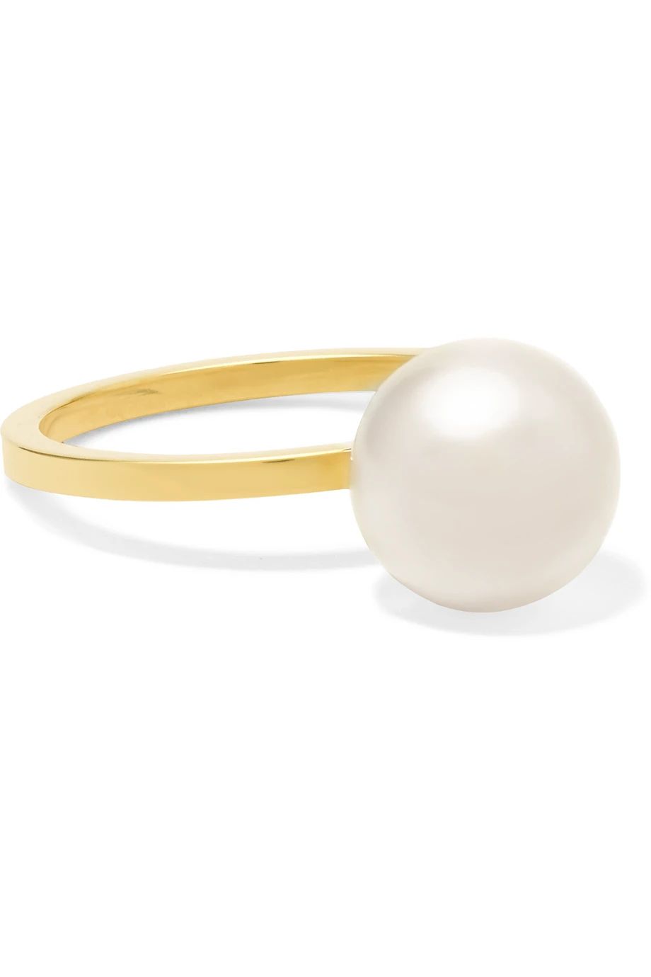 Lisa Petite 14-karat gold pearl phalanx ring, Sophie Bille Brahe, Women's, Size: 3 | NET-A-PORTER (UK & EU)