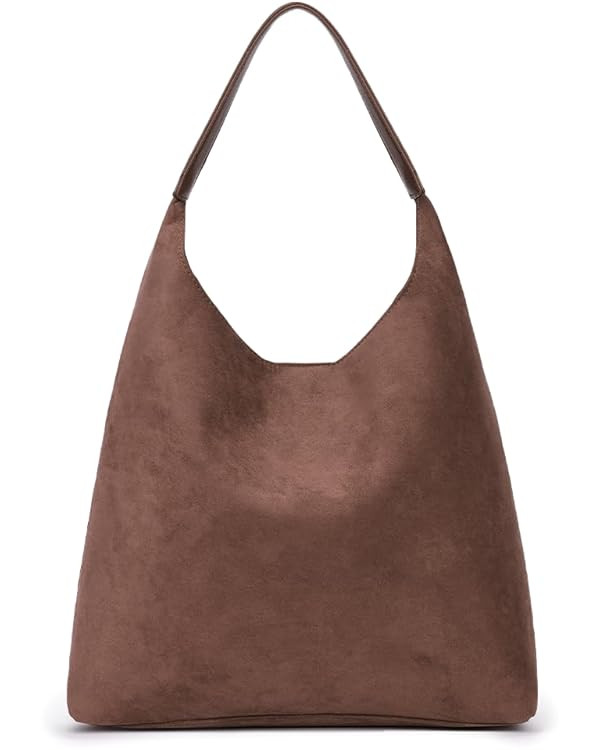 YFGBCX Tote Bags for Women Work Bags Suede Slouchy Bag Hobo Handbag Office Tote Handbag | Amazon (US)