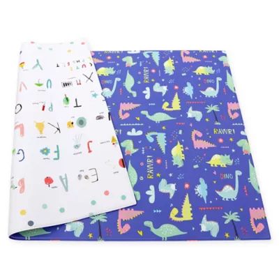 Baby Care™ Good Dinosaur Reversible Multicolor Playmat | buybuy BABY | buybuy BABY