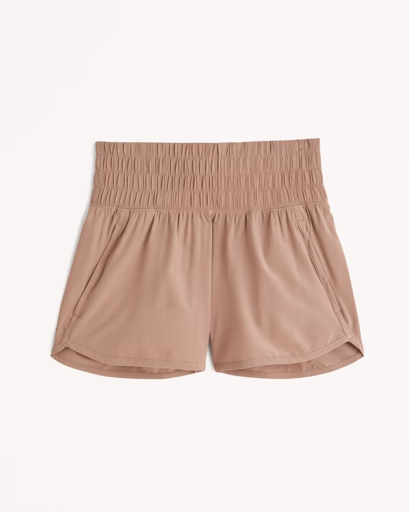 YPB motionTEK Unlined Ultra High Rise Workout Short | Abercrombie & Fitch (US)