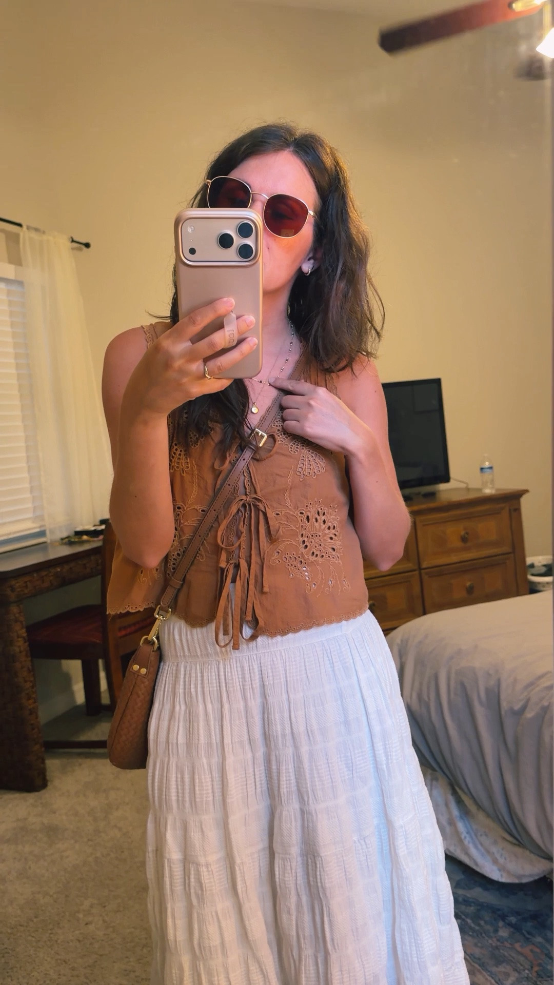 Small in my top (I also own in white and black), xs in my white cotton skirt, and size 6 in my sandals.

#LTKPetite #LTKootd #LTKgrwm

#LTKgrwm #LTKPetite #LTKSeasonal