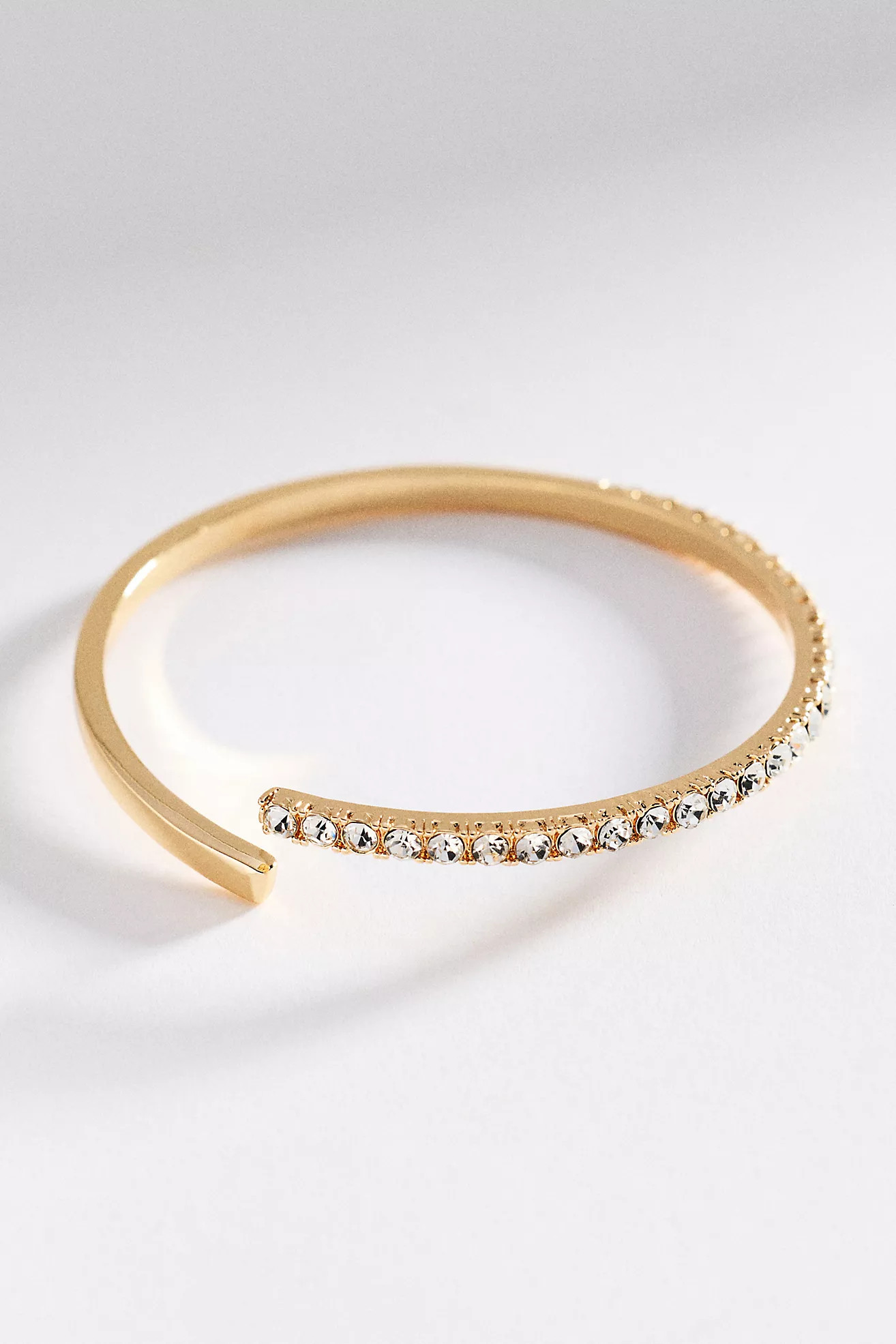 Pavé Diamond Slim Bracelet | Anthropologie (US)