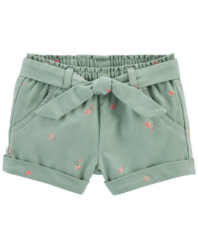 Floral Paperbag Shorts | Carter's