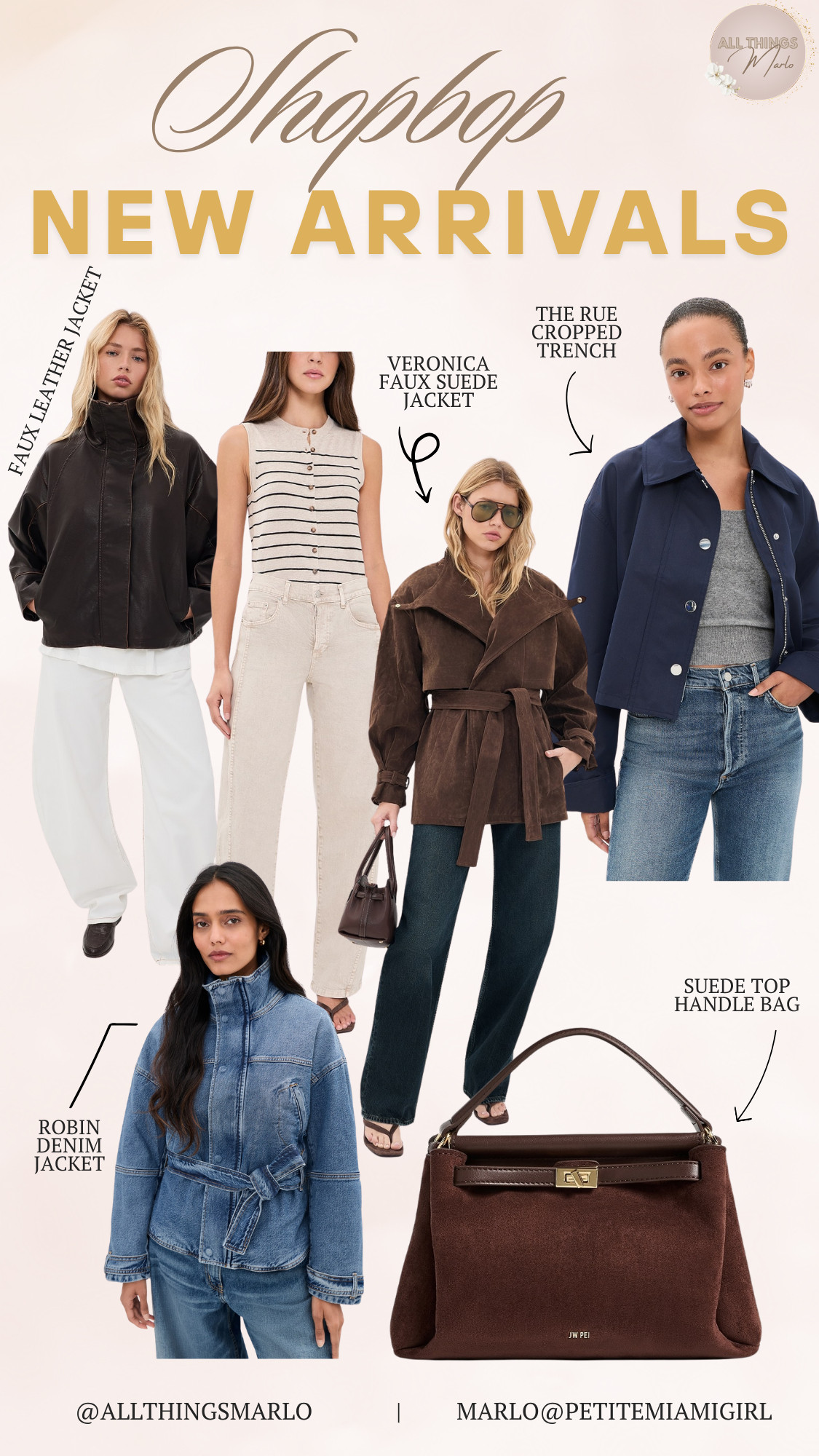 Shopbop new arrivals 

 #LTKSeasonal #LTKWorkwear #LTKTravel