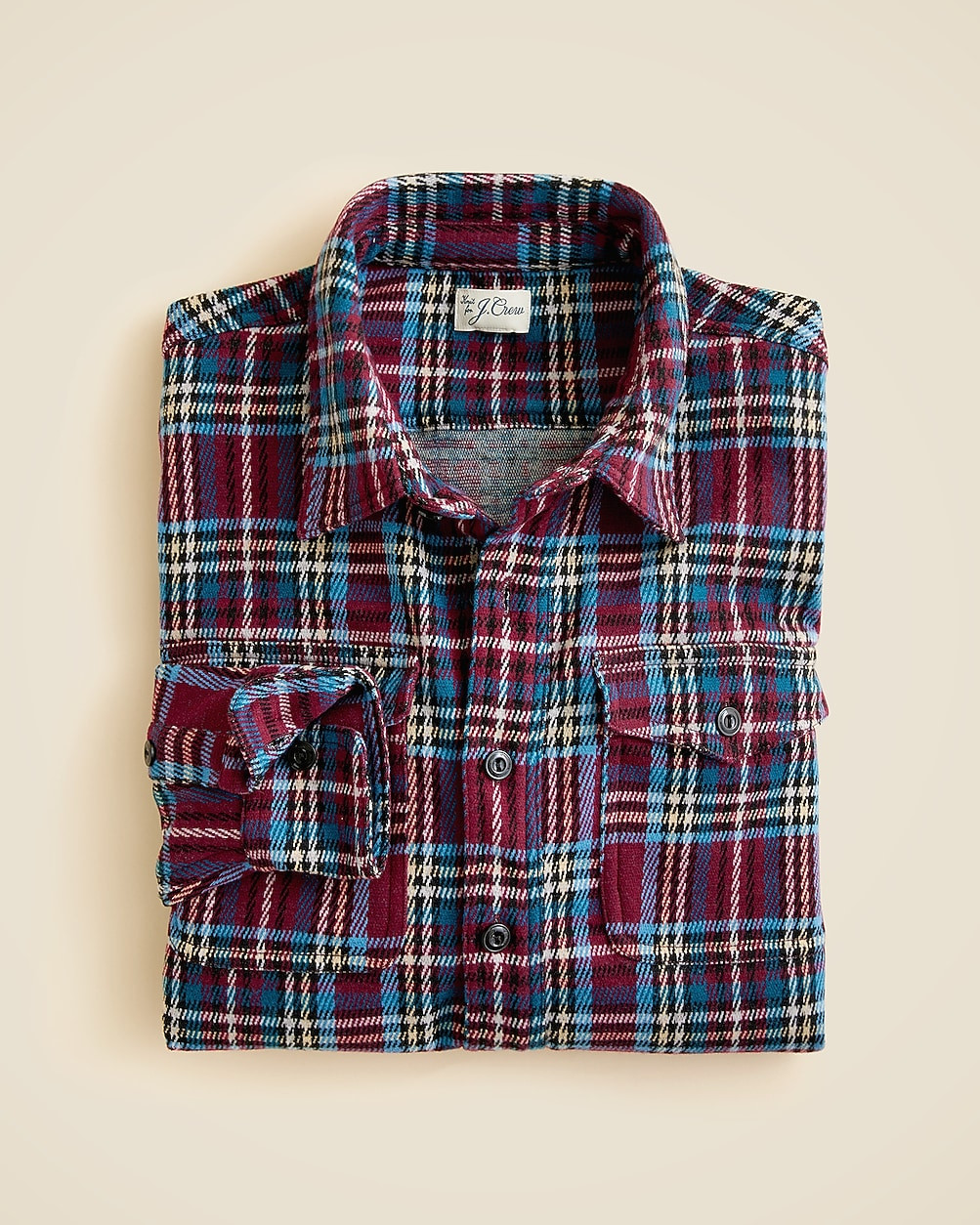 Seaboard soft-knit shirt in plaid | J. Crew US