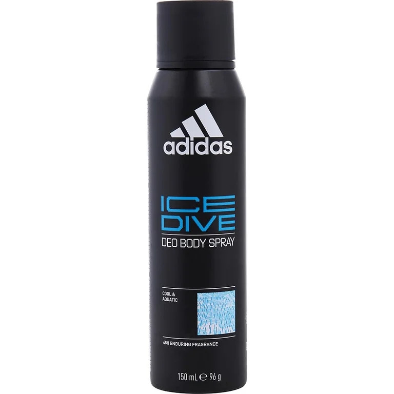 ADIDAS ICE DIVE by Adidas - 48H DEODORANT BODY SPRAY 5 OZ - MEN | Walmart (US)