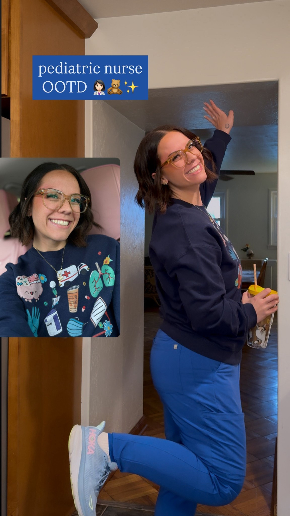 pediatric nurse OOTD ✨ wearing a medium in both top and bottoms!

#LTKSaleAlert #LTKStyleTip #LTKBeauty