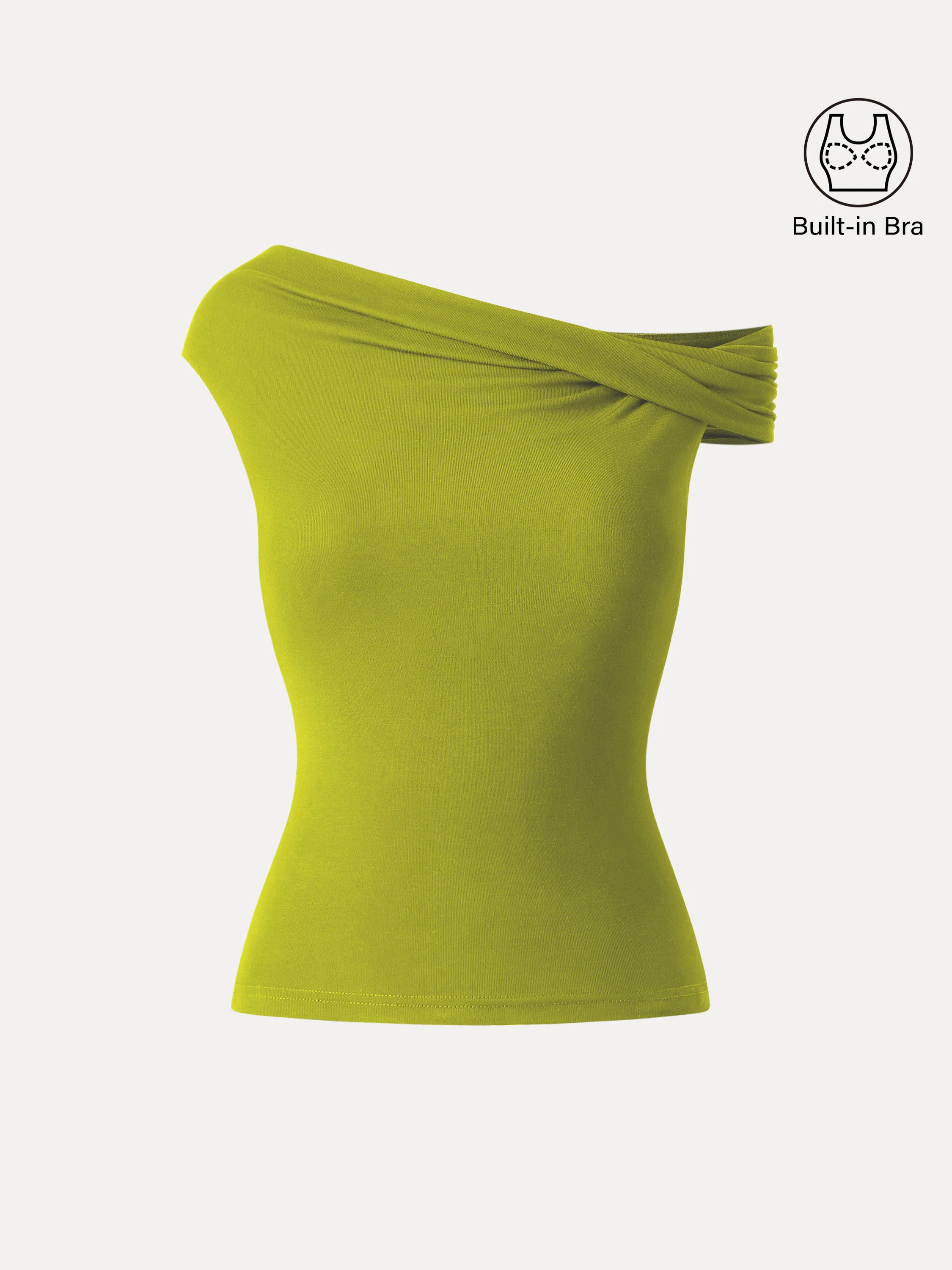 Multi-wear Versatile Necklines Bra Top - Sprout Green / S | OGLmove