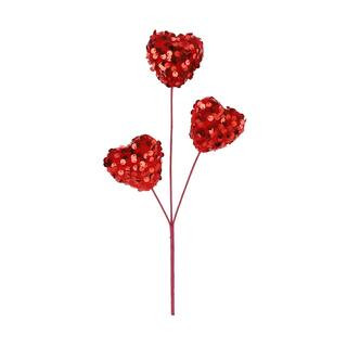10.5" Red Sequin Heart Pick by Celebrate It™ | Michaels Stores