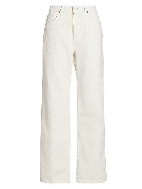 Val ’90s Mid-Rise Straight-Leg Jeans | Saks Fifth Avenue