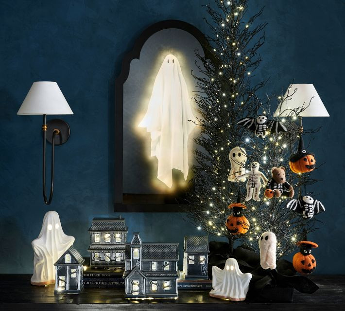 Ghost Hologram Mirror - Black | Pottery Barn (US)