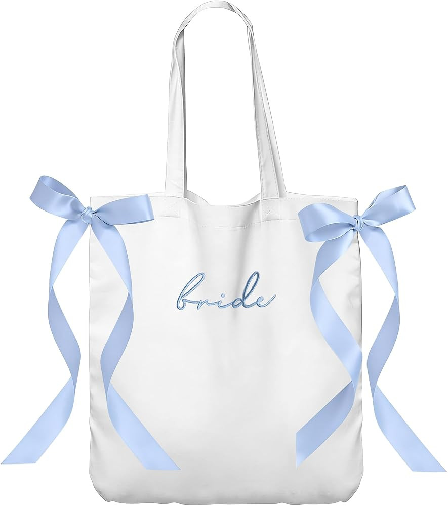Bride Squad Bride Tote Bag - The Perfect Bridal Shower Gifts & Bride to Be Gifts for Bachelorette... | Amazon (US)