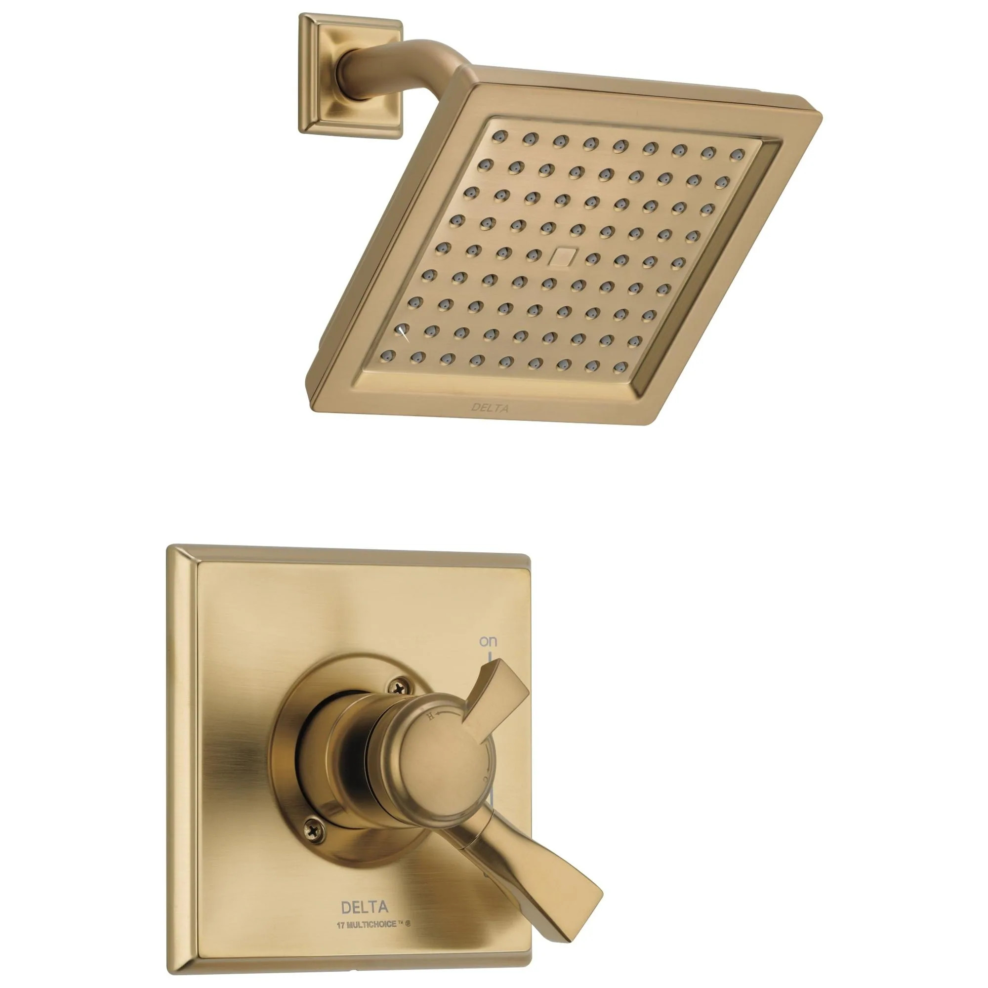 Delta Dryden Monitor 17 Series Shower Trim Champagne Bronze | Bed Bath & Beyond