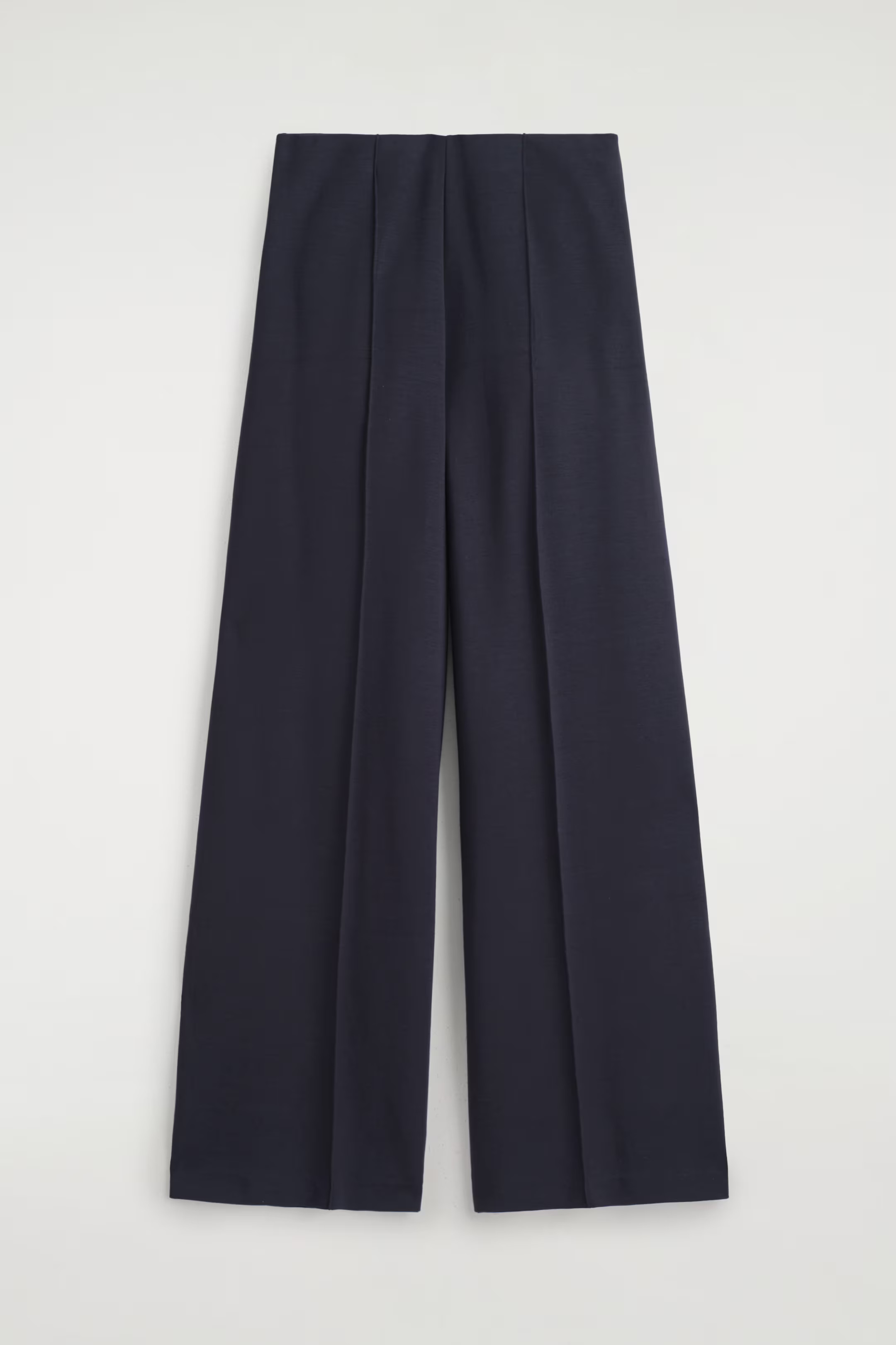 MODAL WIDE-LEG TROUSERS - NAVY | COS GB | COS UK