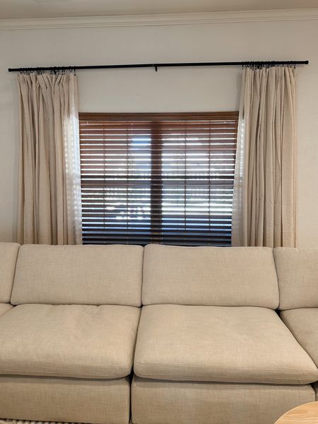 Curtains, linen curtains, home find, Amazon home find, natural curtains, light filtering curtains, ring hooks, curtain rod, aesthetic home

#LTKstyletip #LTKhome #LTKfindsunder50
