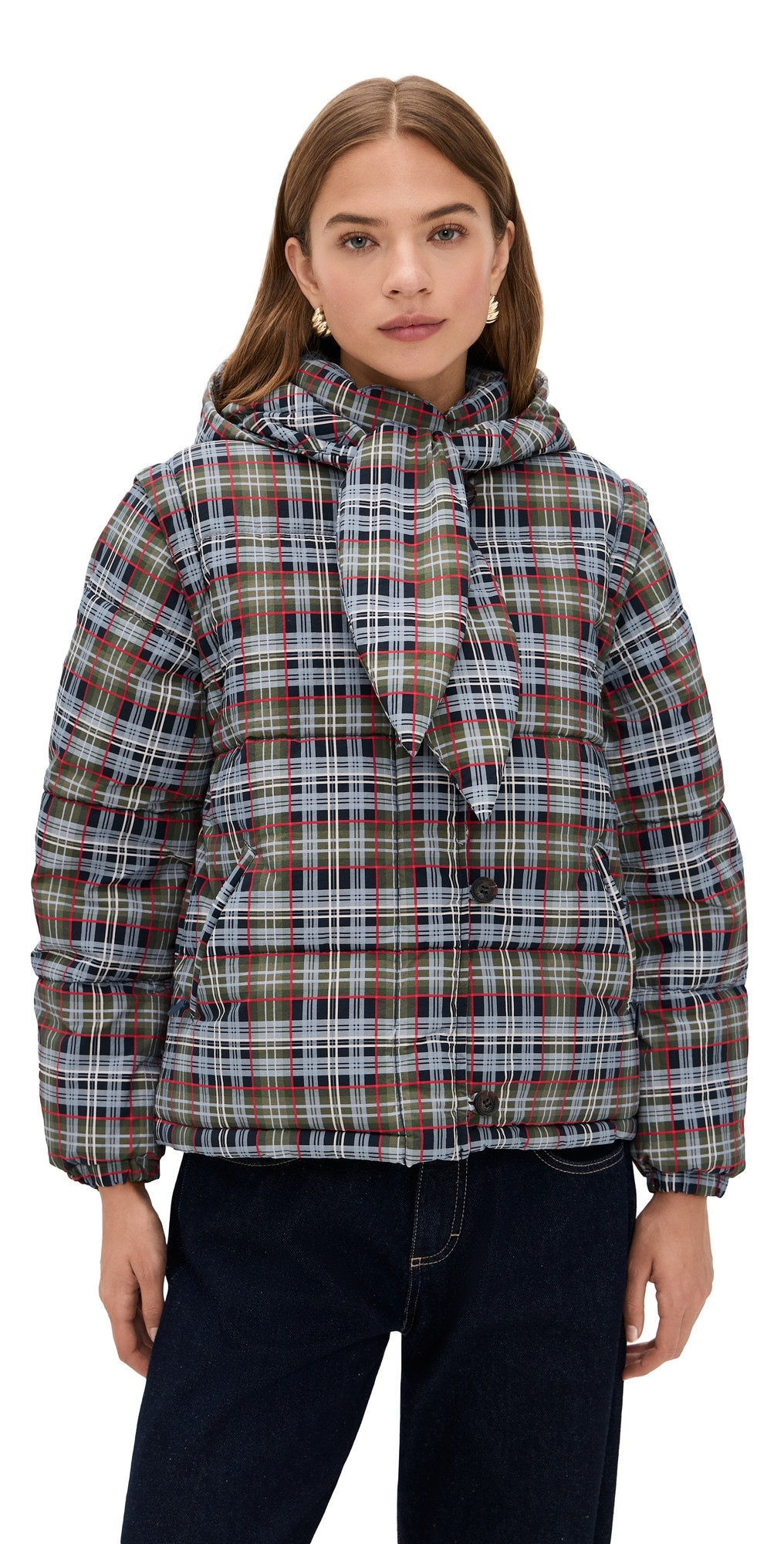 Damson Madder Pearl Puffer Jacket Multi 16 | Shopbop