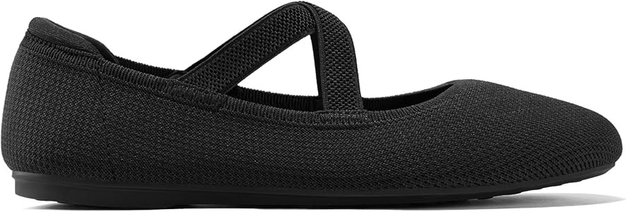 Arromic Flats for Women Round Toe Ballet Flats with Straps Women Ballerina Flat Shoes Dressy Comf... | Amazon (US)