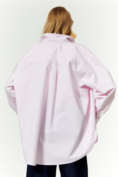 Oxford Shirt - Light pink - Ladies | H&M US | H&M (US + CA)