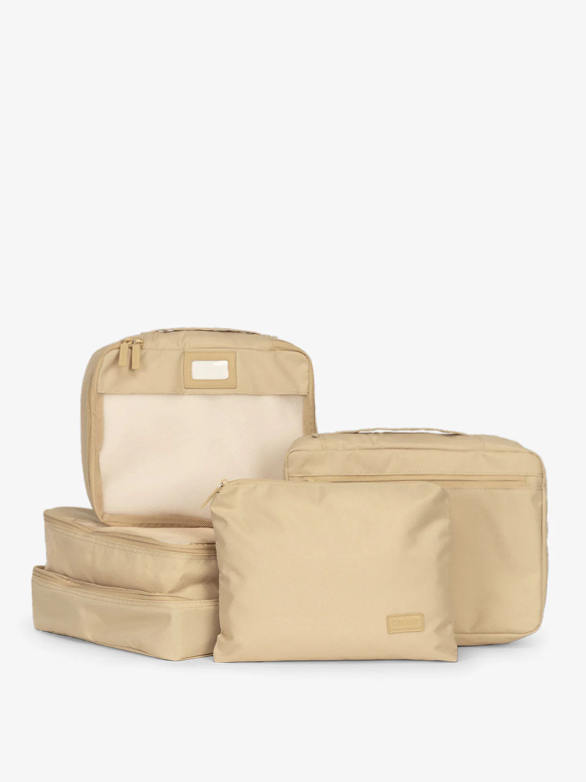 Packing Cubes Set (5 Pieces) in Oatmeal | CALPAK