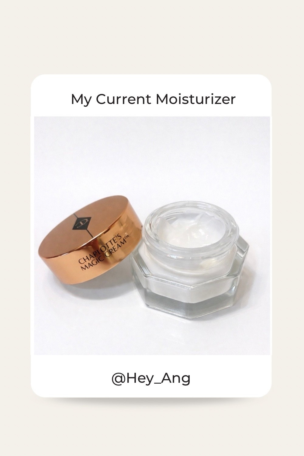 I love this Magic Cream Moisturizer from Charlotte Tilbury. It’s lightweight and blends easily. My skin is radiant and hydrated when I use this. It has a light floral scent. A great Mother’s Day gift. 

#LTKBeauty #LTKMothersDay
