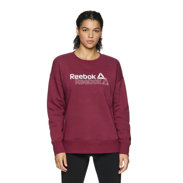 Reebok Women’s and Women’s Plus After Class Crewneck Sweatshirt, Sizes XS-4X | Walmart (US)