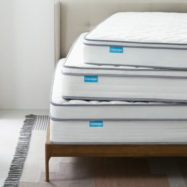 Linenspa Dreamer 8" Hybrid Mattress, Full - Walmart.com | Walmart (US)