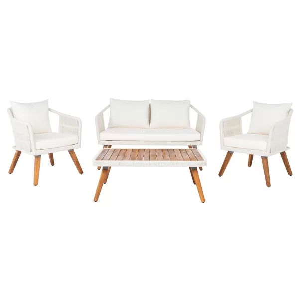 Griffith 4 - Person Seating Group with Cushions | Wayfair North America