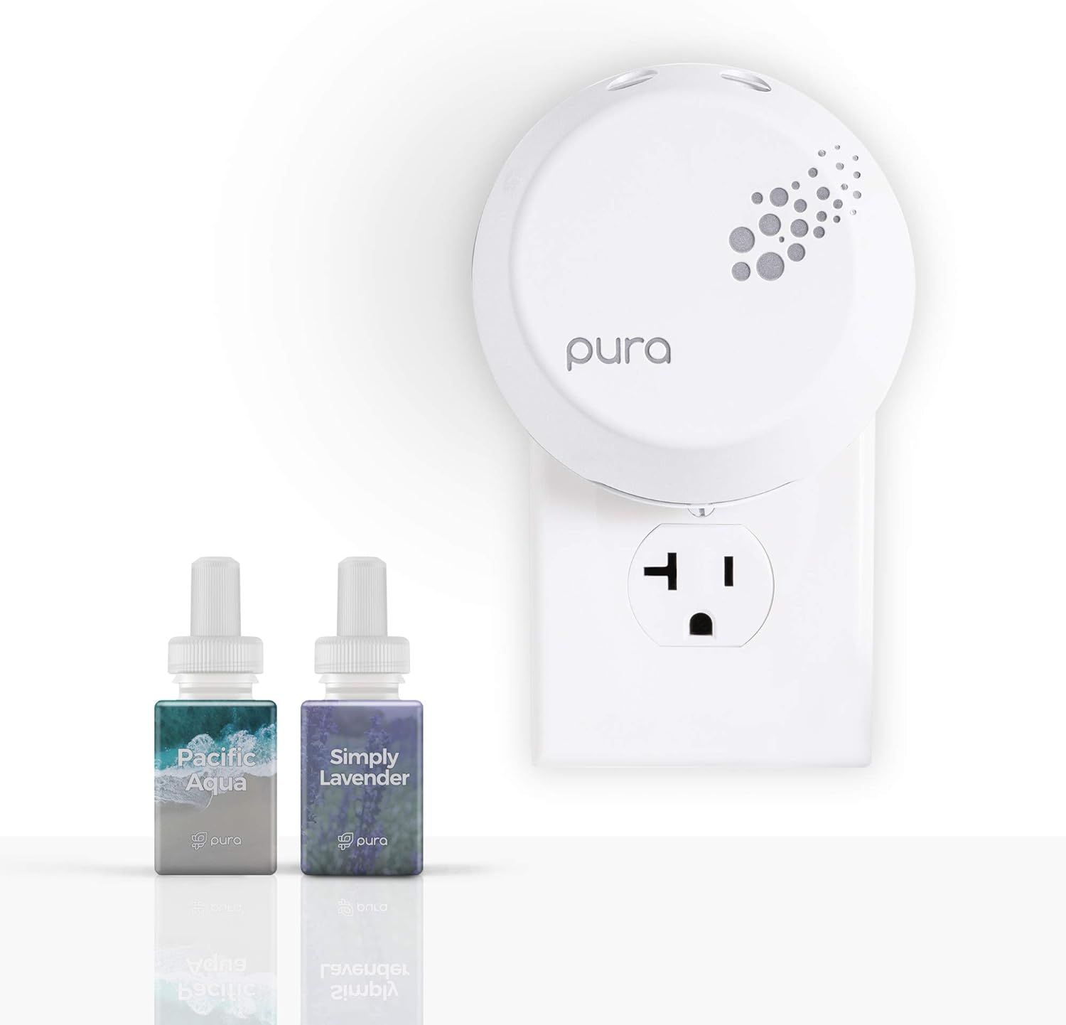 Pura Smart Home Fragrance Device Bundle (Pacific Aqua and Simply Lavender) | Amazon (US)